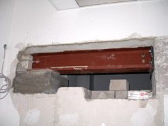 Herstellen einer Türöffnung in KS-Mauerwerk Ansicht 4